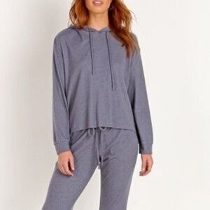 EBERJEY Mina Super Soft High Low Hoodie 